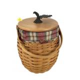 Longaberger  gathering Basket with lid