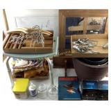 Household Items with Framed Art, Linens, Laser Lig