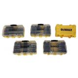 Dewalt drill bits in cases, incomplete sets