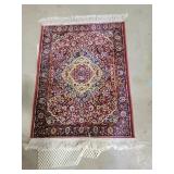 Area rug 41 x 26, made in Belgium