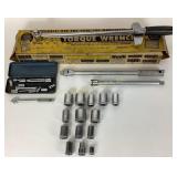 Precision bilt sockets, torque wrench