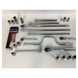 Craftsman socket wrench and sockets, s-k sockets,