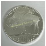1 Ounce 999 Fine Silver Buffalo bullion coin