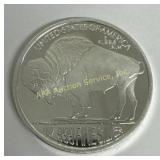 1 Ounce 999 Fine Silver Buffalo bullion coin