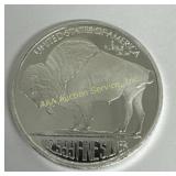 1 Ounce 999 Fine Silver Buffalo bullion coin