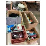 Assorted Tools, Kitchenware, Holiday Accessories,