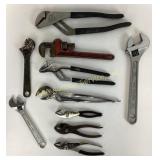 Craftsman wrenches: 12 inch, rubber grip