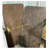 24×48 Folding Tables with Wood Laminate Tops
