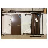 Twin Manual Adjustable Bed With Metal Frame and Si