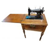 Kenmore sewing machine with cabinet, scratches