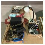 Logitech X-240 subwoofer and speakers, maxcraft