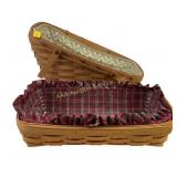 (4) Star Longaberger Baskets, one lid missing