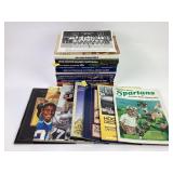 Norte Dame football media guides: 1987-89, 92,