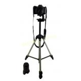 Canon EOS Rebel Film Camera With Velbon CX-300 Tri