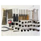 Craftsman Hand Tools Including Screwdrivers, Wrenc