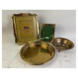 Solid Brass Photo Frames and Bowls