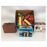 Metal lunch boxes: campus queen, national