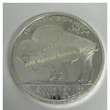 1 Ounce 999 Fine Silver Buffalo bullion coin