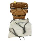 Longaberger Basket and apron