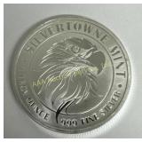 1 Troy Oz 999 Fine Silver Silvertowne Mint
