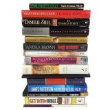 Books by Daniel Steele, Mary Higgins, Clark,