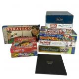 Trivial pursuit, scrabble, beat the parents, you