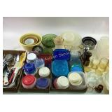 Kitchen Bowls, Storage Containers, Glassware, and