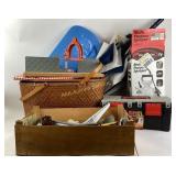 Tools, Basket With Picnicware, Umbrellas,