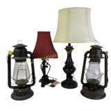 C.T. Ham mfg co oil lamp no. 22 cold blast,