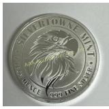1 Troy Oz 999 Fine Silver Silvertowne Mint