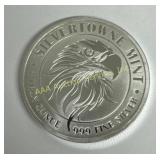1 Troy Oz 999 Fine Silver Silvertowne Mint
