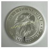 1 Troy Oz 999 Fine Silver Silvertowne Mint