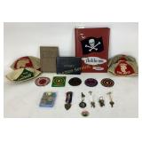 Elmhurst high school 1948 yearbook and 3 men