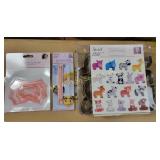 Cookie cutters: label, mix and match animal,
