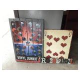Metal Card Art, Wooden NFL Team Art, and Decorativ