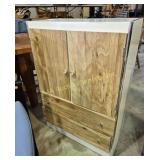 Wood Cabinet - 2 Doors & 2 Drawers (32 in. X 18