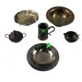 18th-19th century Pewter Stein, Newport 90 Silver