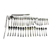 Oneida community silver plate forks, WM Rogers