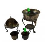 Reed & Barton 1207 silver plate dish (monogrammed