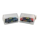 2 Jeff Gordon 1:24 Scale NASCAR Diecast Cars