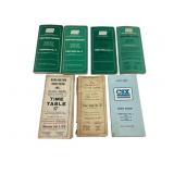 railway timetables from the New York Central