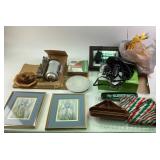 Cookie Press, trivet, Hair dryer,