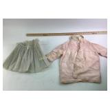 Baby Doll Dress and Coat Set