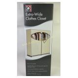 Living Quarters Extra-Wide Clothes Closet 19.5 in