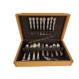 National Double Tested Silver Plate Flatware With