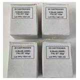 (4) boxes of 5,56x45 (M855) FMJ BT 62 gr bullets