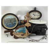 Gun Case with Assorted Decorative Items and Access