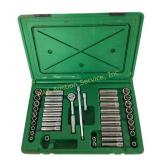 SK 91844 44pc 1/4ï¿½ drive socket set - missing 2