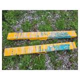 [2] Adjustable height folding saw horses