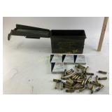 Ammo Can with Spent Brass and Federal Primers